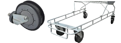 Twin Disc Travelator Castor