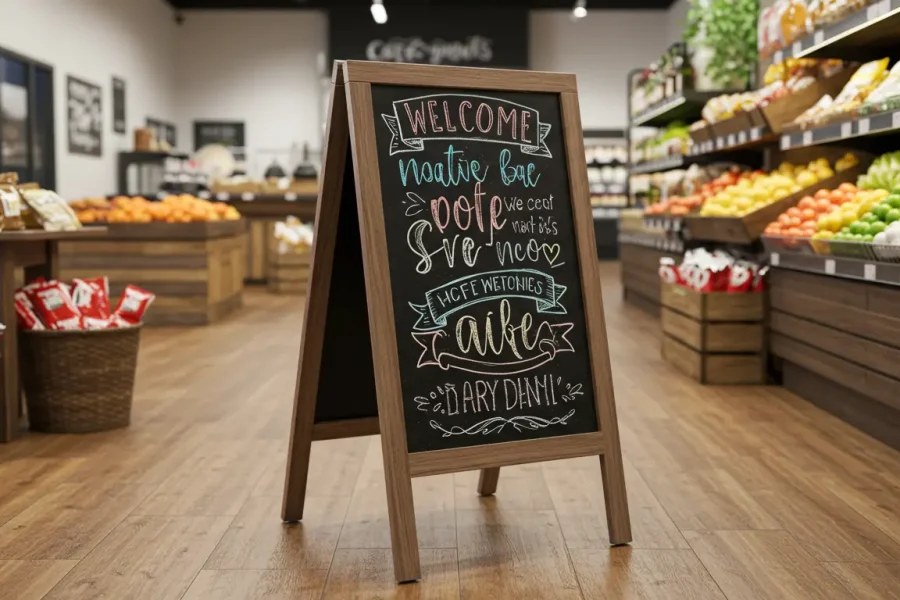 How Chalkboard Stands Can Boost Your Store