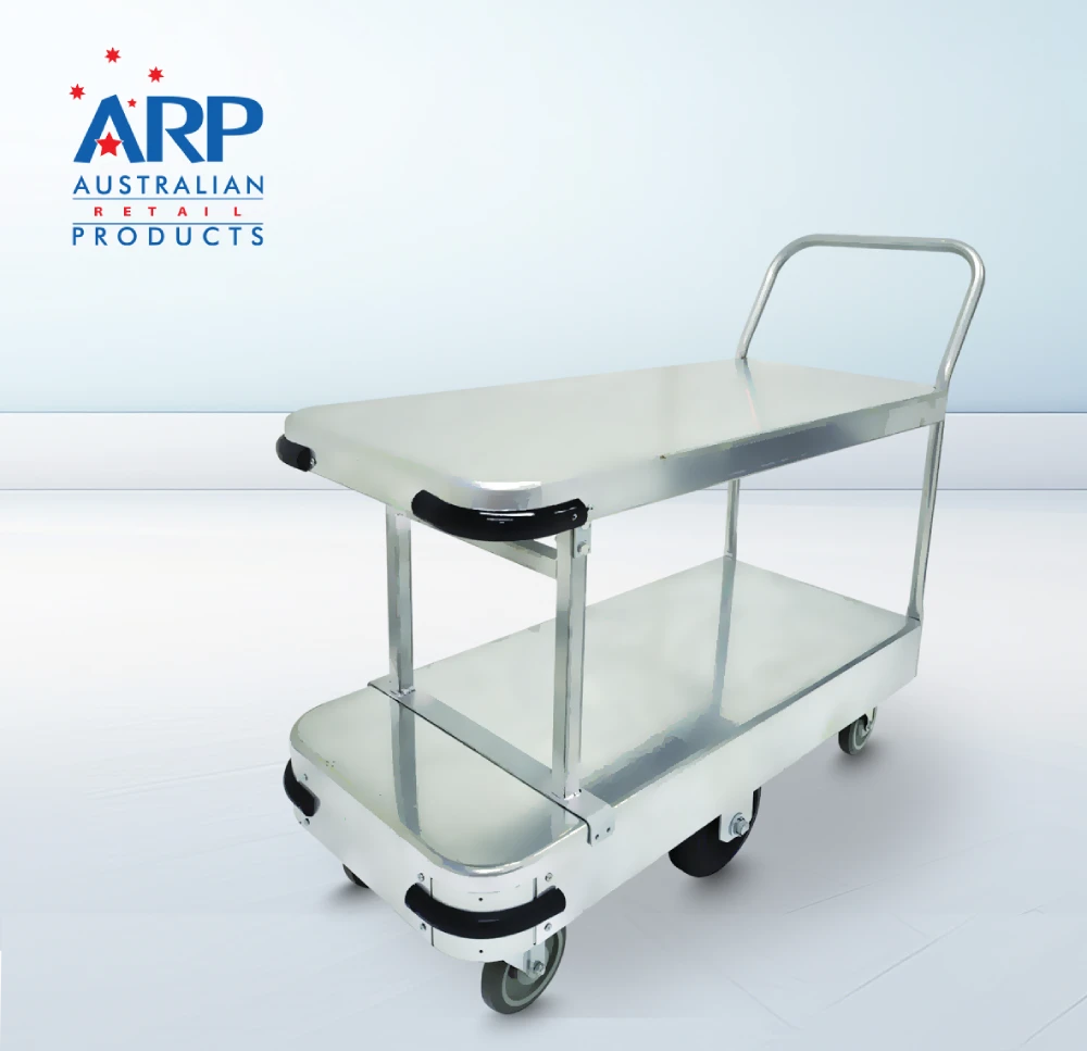 Gal Sheet Stock Trolley - Double Deck